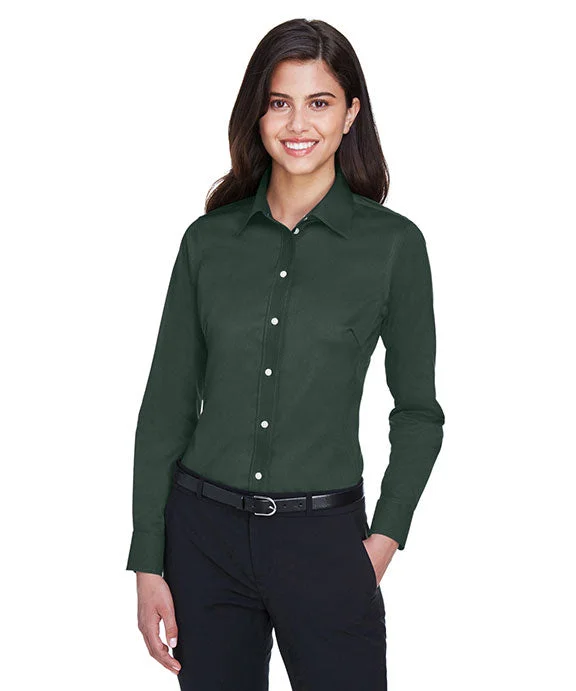 DG530W - Devon & Jones Ladies Crown Woven Collection™ Solid Stretch Twill