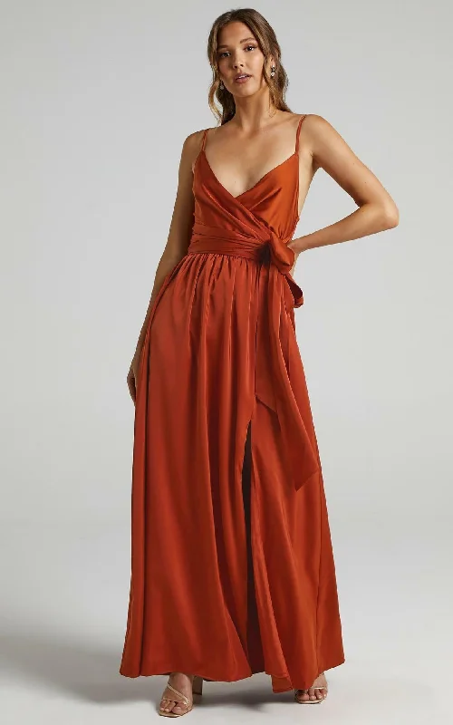 Sexy Satin Sleeveless Party Dresses