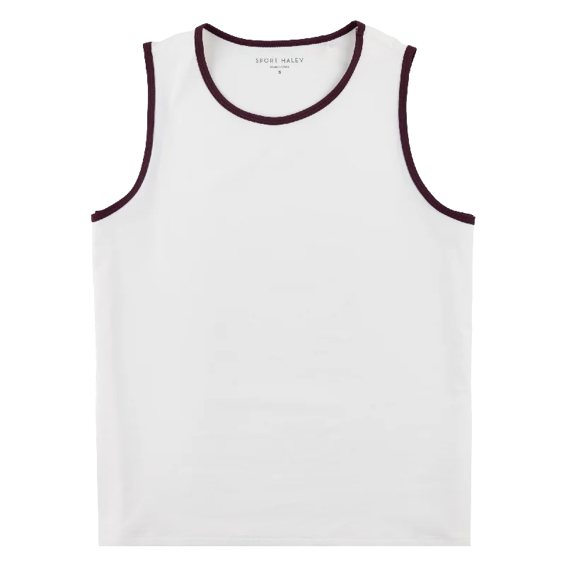 White Sport Tank