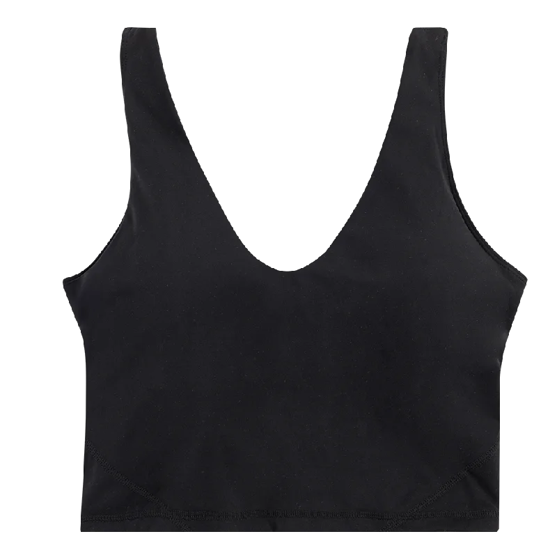 Black Fitted Active Tank