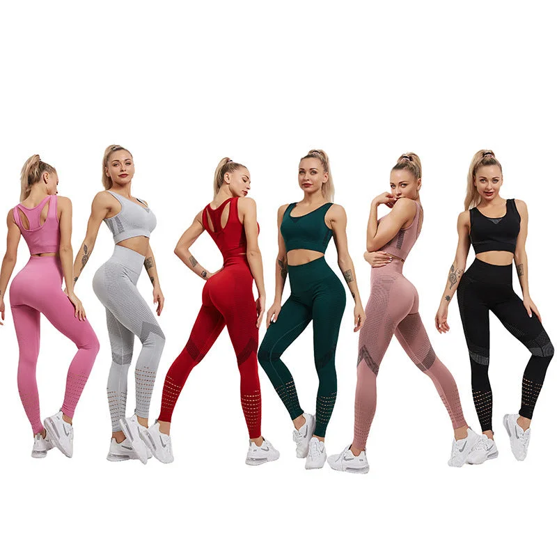 Sexy Running Tank Tops & Yoga Leggings