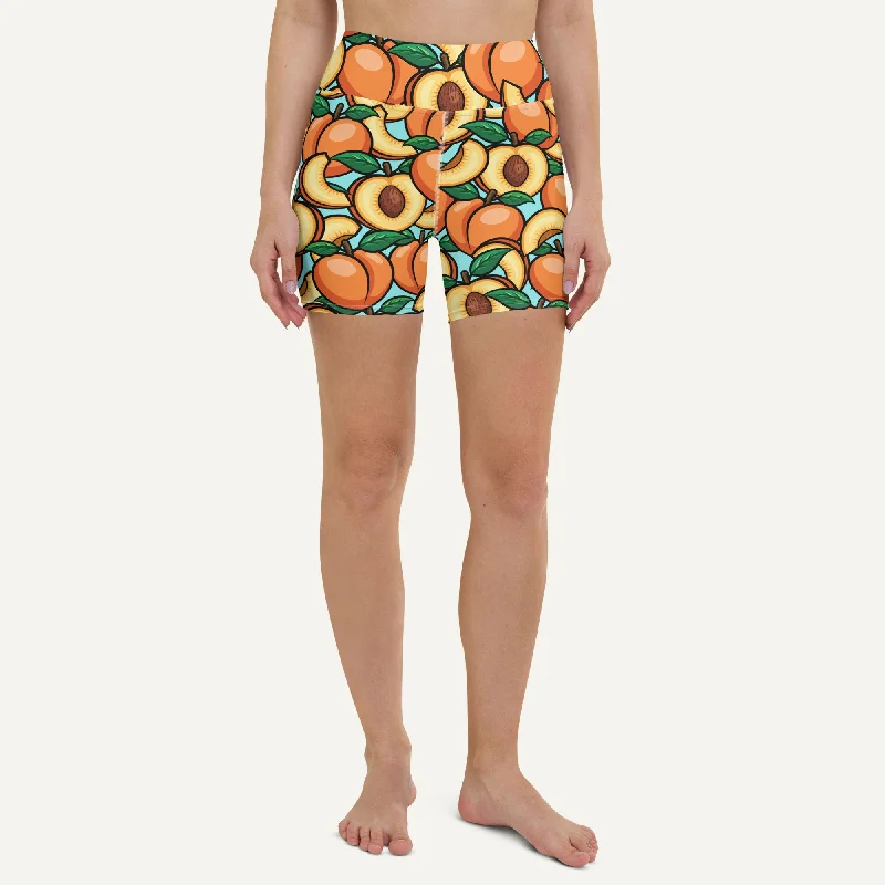 Peaches High-Waisted Shorts