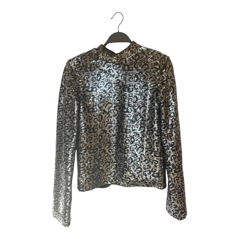 Goddess Style RtA/Tailored Jkt/S/Leopard/SLV/LEOPARD PRINT GLITTER CREWNECK