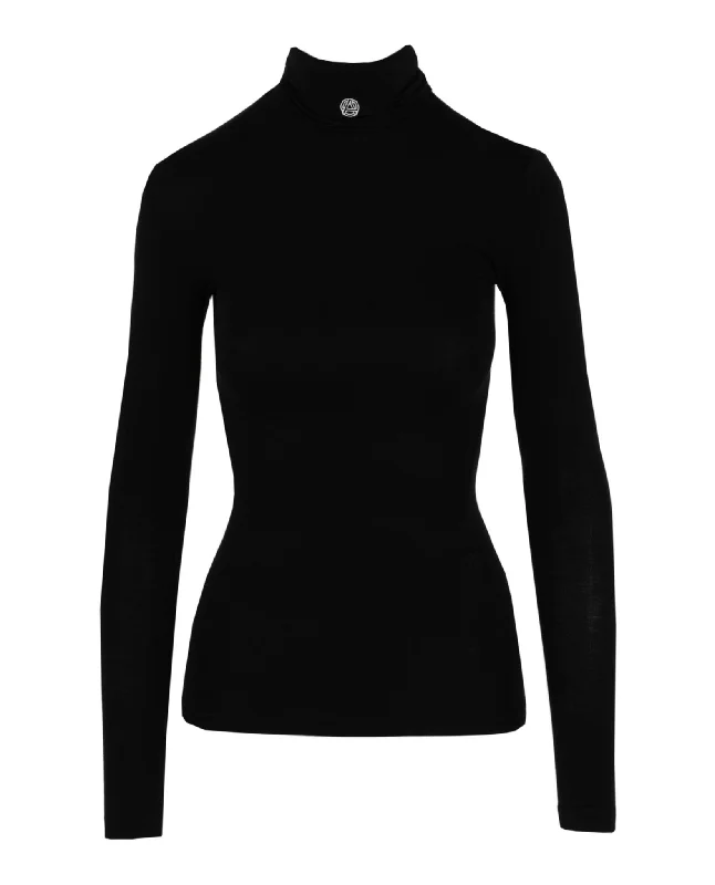 Fitted Long Sleeve Turtleneck Sweater