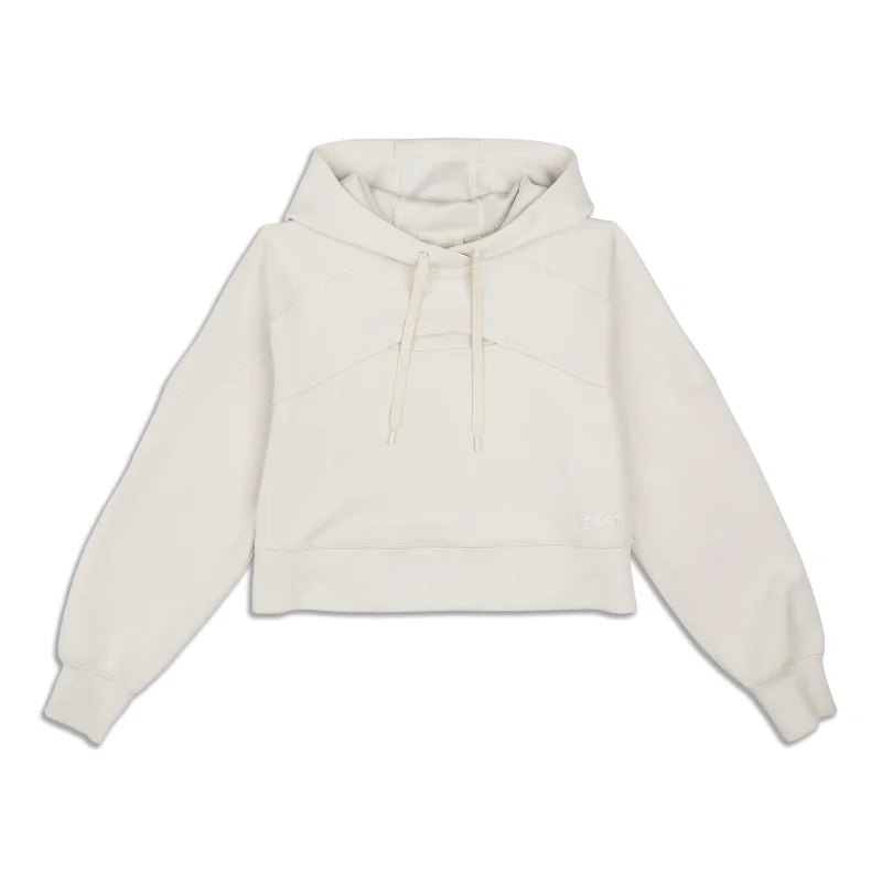 Get Centred Crop Hoodie