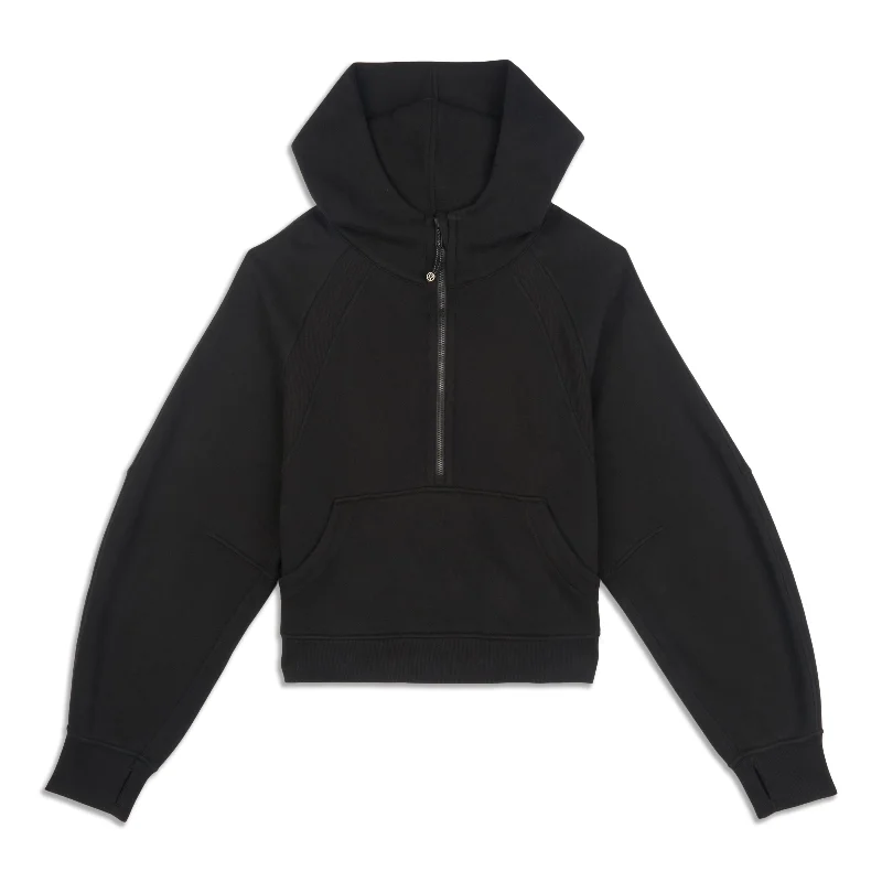 Scuba Oversized Half-Zip Hoodie - Resale