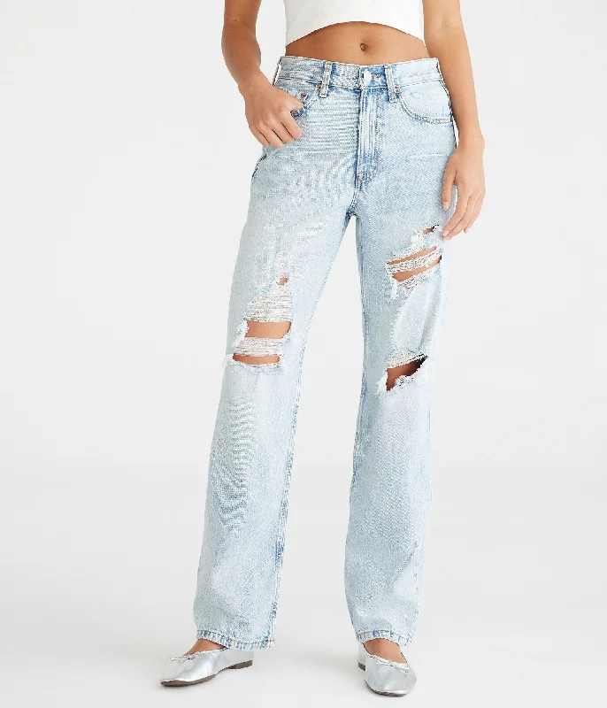 Aeropostale High-Rise Baggy Jean