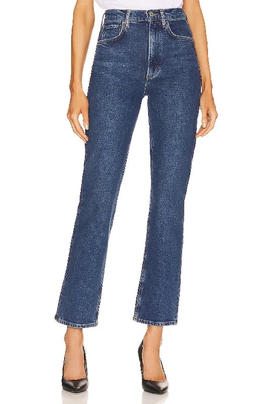 Vintage High Rise Bootcut Jean In Aspire