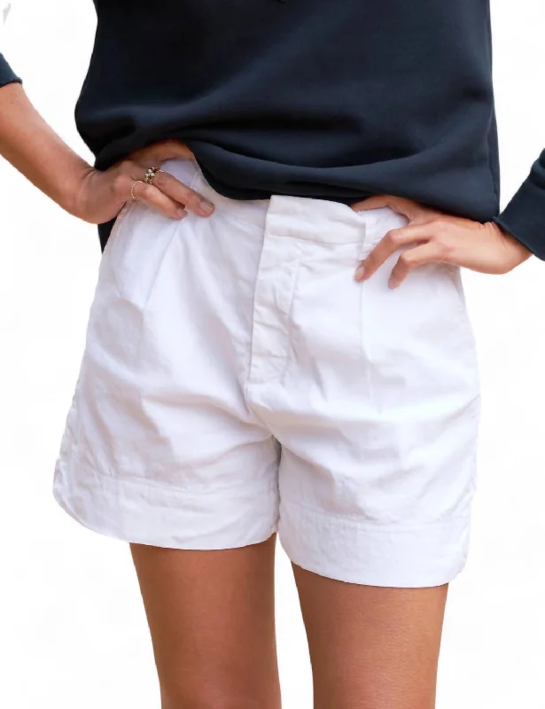 Waterford Walking Shorts In White