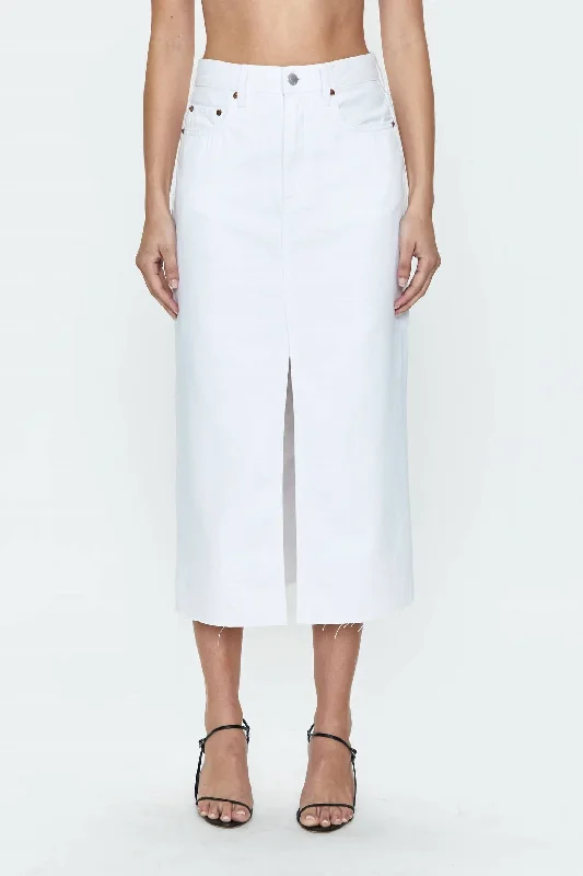 Alice Skirt In White