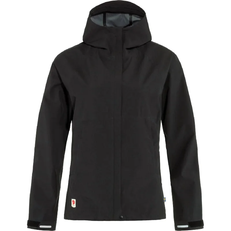 Women's High Coast Hydratic Trail Jacket In Black